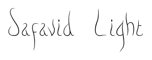Safavid-Light font